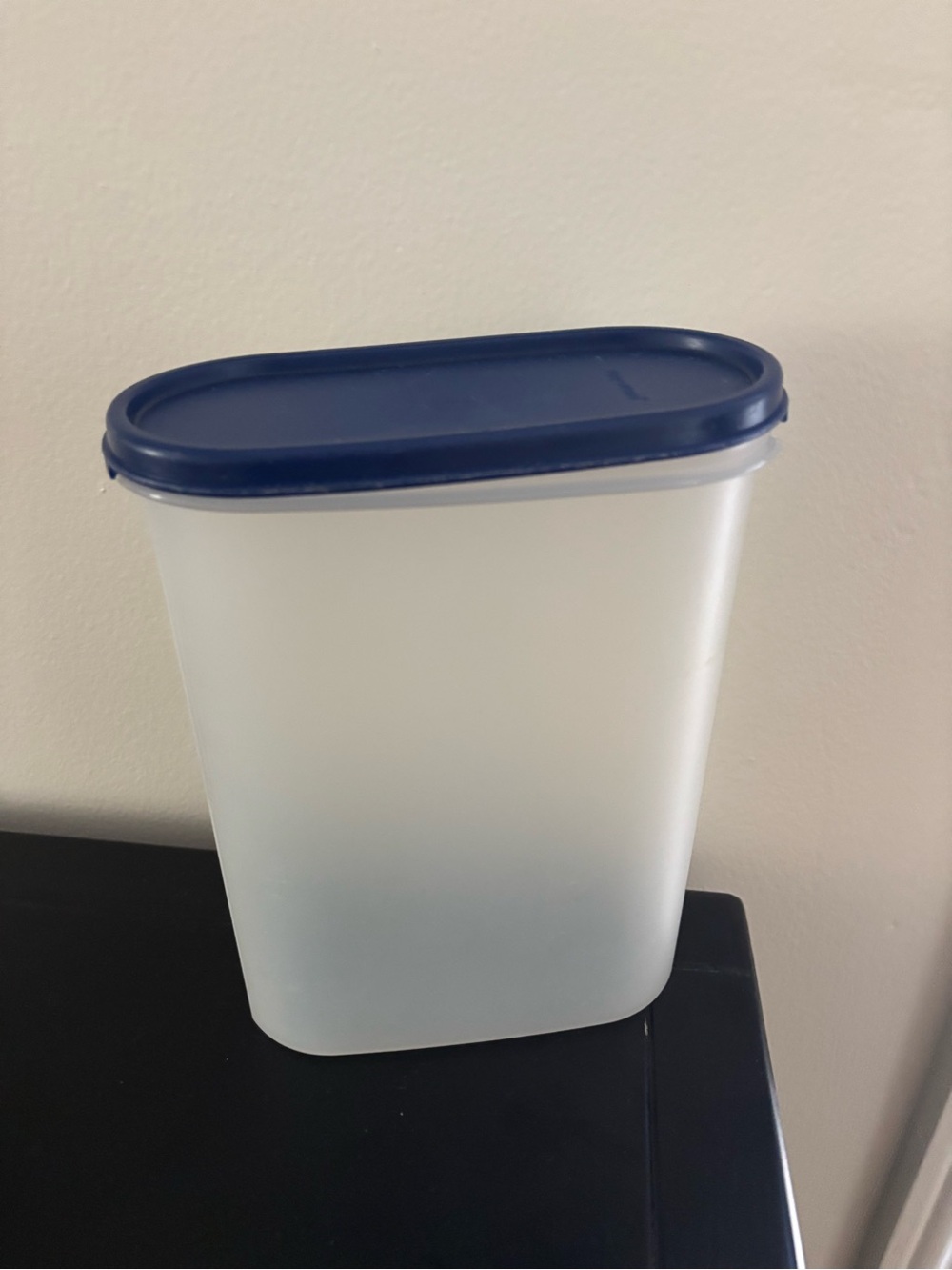 Tupperware Translucent Food Storage Container Modular Mate Oval 4